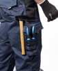 Obrázok z ARDON®VISION Pracovné nohavice do pása tmavo modrej farby predĺžené