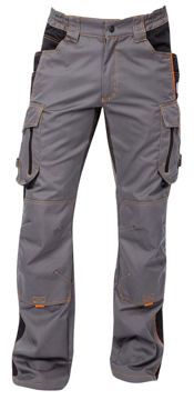 Obrázok z ARDON®VISION Pracovné nohavice do pása sivá farba predĺžené