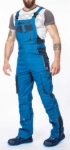 Obrázok z ARDON®VISION Pracovné nohavice s trakmi skrátené modré