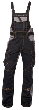 Obrázok z ARDON®VISION  Pracovné nohavice s trakmi sivý skrátené