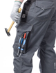 Obrázok z ARDON®VISION Pracovné nohavice s trakmi tmavo sivý