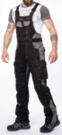 Obrázok z ARDON®VISION Pracovné nohavice s trakmi čierné
