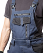 Obrázok z ARDON®VISION  Pracovné nohavice s trakmi tmavo modrý predĺženej
