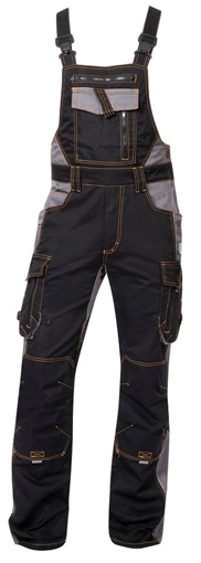 Obrázok z ARDON®VISION  Pracovné nohavice s trakmi cierný predĺženej