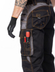 Obrázok z ARDON®VISION  Pracovné nohavice s trakmi cierný predĺženej