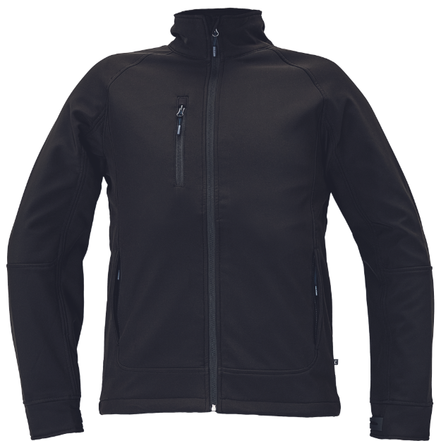 Obrázok z Cerva CHITRA Pánska softshellová bunda čierna