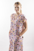 Obrázok z REFLI Dámske zdravotnícke šaty, vzor: bocian ružový