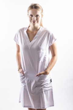 Obrázok z REFLI Dámske zdravotnícke šaty biele