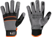 Obrázok z CXS CARAZ Pracovné kombinované rukavice šedo/čierne