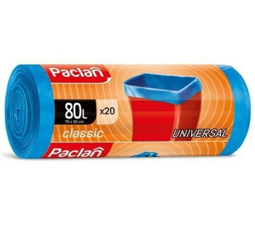 Obrázok z PACLAN CLASSIC 80L vrecia na odpad 20ks/role