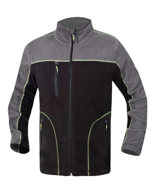 Obrázok z ARDON®MICHAEL Pánská fleecová mikina čierno-šedá