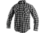 Obrázok z CXS TOM Pánska košeľa šedo-čierna