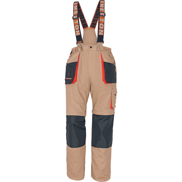 Obrázok z Australian Line EMERTON SUMMER Pracovné nohavice 4v1 béžové