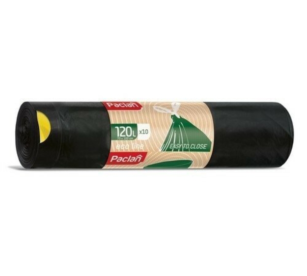 Obrázok z PACLAN ECO LINE 120 L Vrecia do Koša 10ks/role