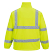 Obrázok z Portwest F300 HiVis fleece s podšívkou zo sieťoviny žltá