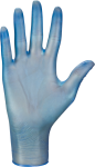 Obrázok z MERCATOR® simple vinyl (PF blue) jednorázové rukavice