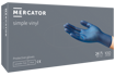 Obrázok z MERCATOR® simple vinyl (PF blue) jednorázové rukavice