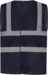Obrázok z YOKO Hi-Vis sieťovaná bezpečnostná vesta navy