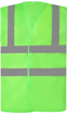 Obrázok z YOKO Hi-Vis sieťovaná bezpečnostná vesta lime
