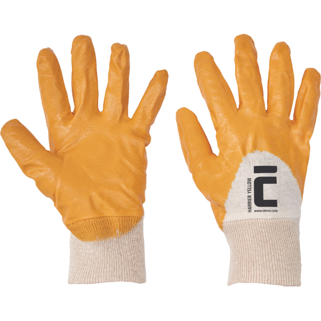 Obrázok z Cerva HARRIER YELLOW Pracovné rukavice 120 párov