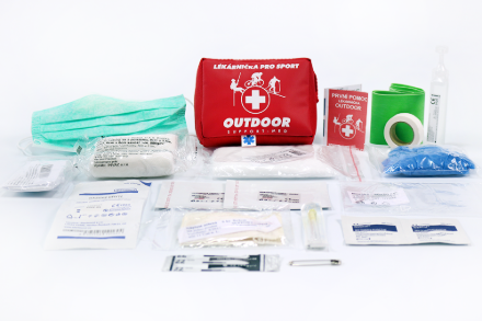 Obrázok z Lekárnička TURIST s výbavou pre turistiku 