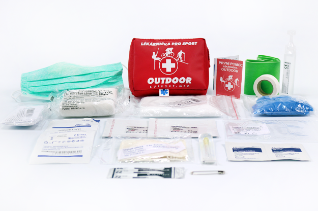 Obrázok z Lekárnička TURIST s výbavou pre turistiku 