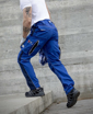 Obrázok z ARDON®URBAN+ Pracovné nohavice do pása stredne modré skrátené