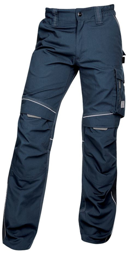 Obrázok z ARDON®URBAN+ Pracovné nohavice do pása tmavo modré predĺžené