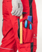 Obrázok z ARDON®URBAN+ Pracovné nohavice s trakmi jasne červené