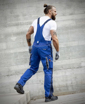 Obrázok z ARDON®URBAN+ Pracovné nohavice s trakmi stredne modré