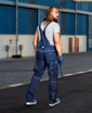 Obrázok z ARDON®URBAN+ Pracovné nohavice s trakmi tmavo modré