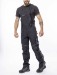 Obrázok z ARDON®URBAN+ Pracovné nohavice s trakmi čierne