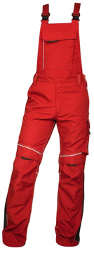 Obrázok z  ARDON®URBAN+ Pracovné nohavice s trakmi jasne červené skrátené