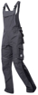 Obrázok z ARDON®URBAN+ Pracovné nohavice s trakmi tmavo šedé skrátené