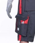 Obrázok z ARDON®NEON Pracovné šortky šedo-červené