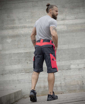Obrázok z ARDON®NEON Pracovné šortky šedo-červené