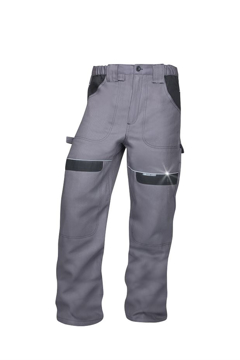Obrázok z  ARDON®COOL TREND Pracovné nohavice do pása šedo-čierne predĺžené
