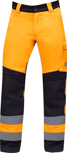 Obrázok z ARDON®SIGNAL+ Pracovné nohavice do pása oranžovo-čierne