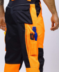 Obrázok z ARDON®SIGNAL+ Pracovné nohavice s trakmi oranžovo-čierne