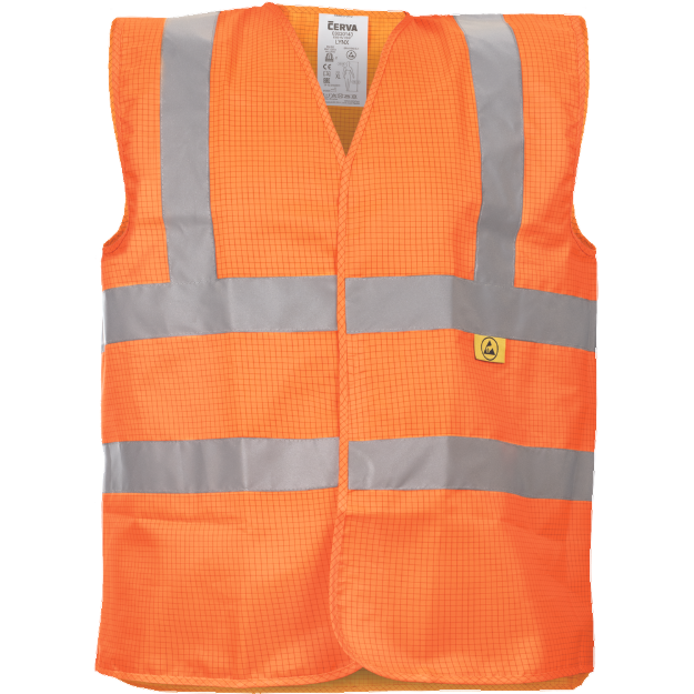 Obrázok z Cerva LYNX ESD vesta oranžová