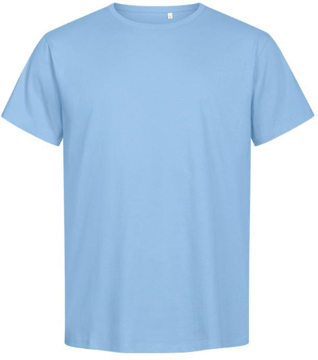 Obrázok z Promodoro Pánske tričko bio premium light blue