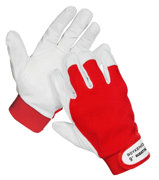 Obrázok z DYKENO Rubatik jemné montážne rukavice z kozej kože