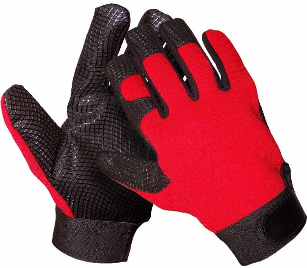 Obrázok z Protišmykové montážne rukavice DYKENO Scrabus so suchým zipsom