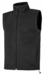 Obrázok z DYKENO Fleecová vesta čierna unisex Jada