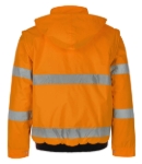 Obrázok z DYKENO Aginola 2v1 reflexná zimná bunda žltá/oranžová