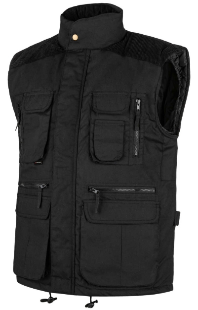 Obrázok z DYKENO Manchesta zateplená vesta čierna