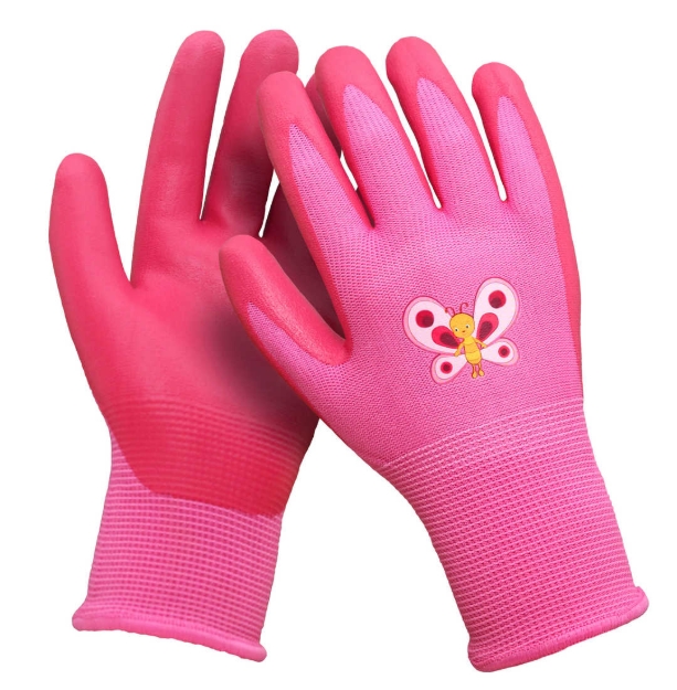 Obrázok z DYKENO Detské rukavice s povrchovou úpravou KIDS GIRL