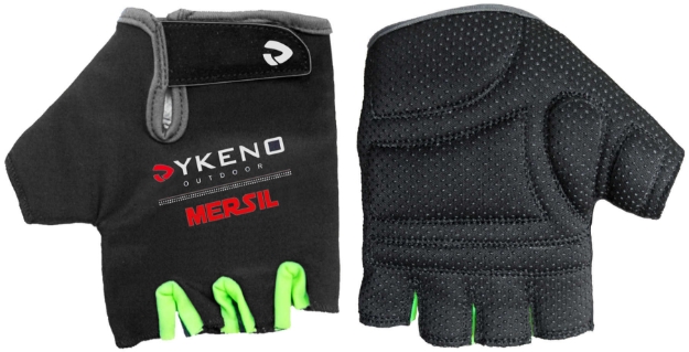 Obrázok z DYKENO Mersil cyklistické rukavice gumové terčíky