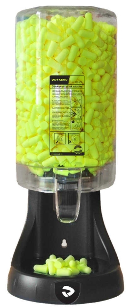 Obrázok z DYKENO Zátky do uší 500 párů + dávkovač