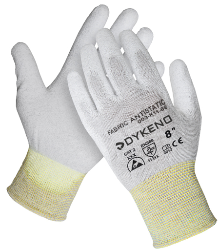 Obrázok z DYKENO Fabric antistatic máčané antistatické rukavice